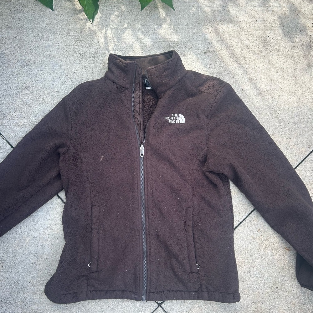 The North Face Dark Brown Fleece Jacket